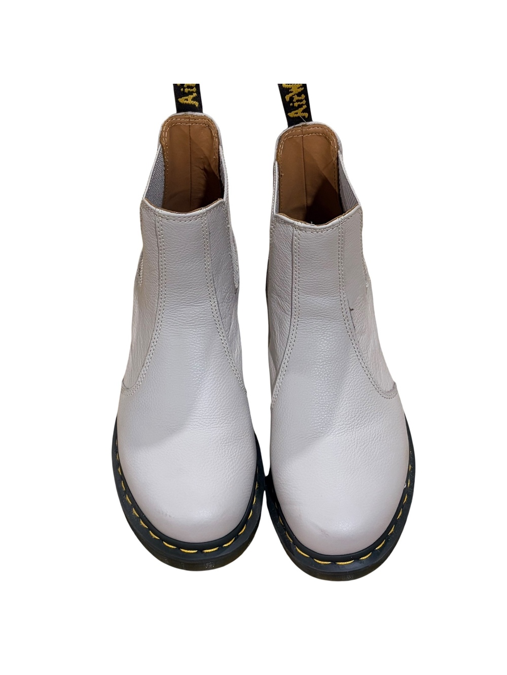 Dr. (Doc) Martens 2976 Virginia Leather Chelsea Boots in vintage taupe size 10